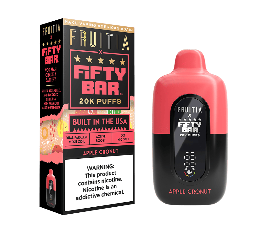 Apple Cronut | FRUITIA x Fifty Bar | Fresh Farms E-Liquid Apple Cronut | FRUITIA x Fifty Bar | Fresh Farms E-Liquid