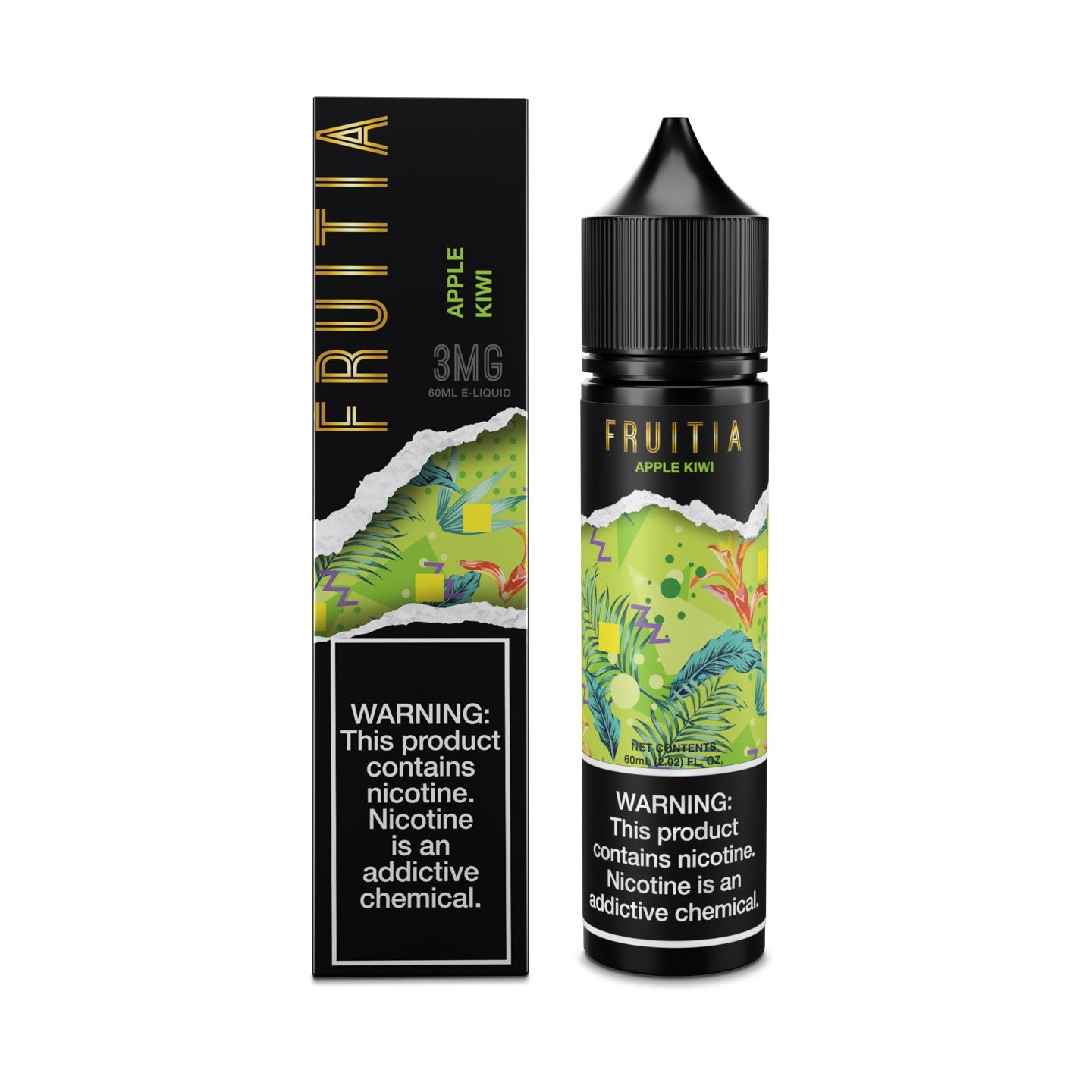 Apple Kiwi (60mL) - E-Liquid - Fresh Farms E-Liquid