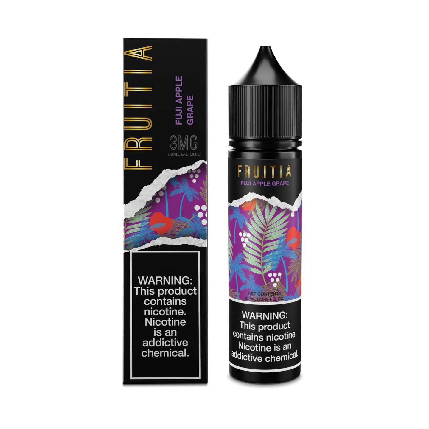 Fuji Apple Grape (60 mL) | FRUITIA | Fresh Farms E-Liquid