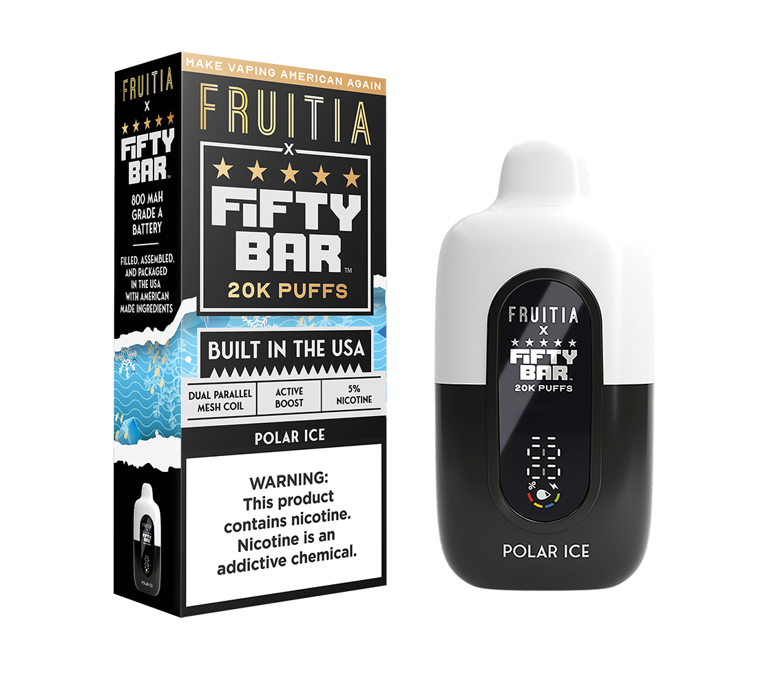 Polar Ice | FRUITIA x Fifty Bar | Fresh Farms E-Liquid Polar Ice | FRUITIA x Fifty Bar | Fresh Farms E-Liquid