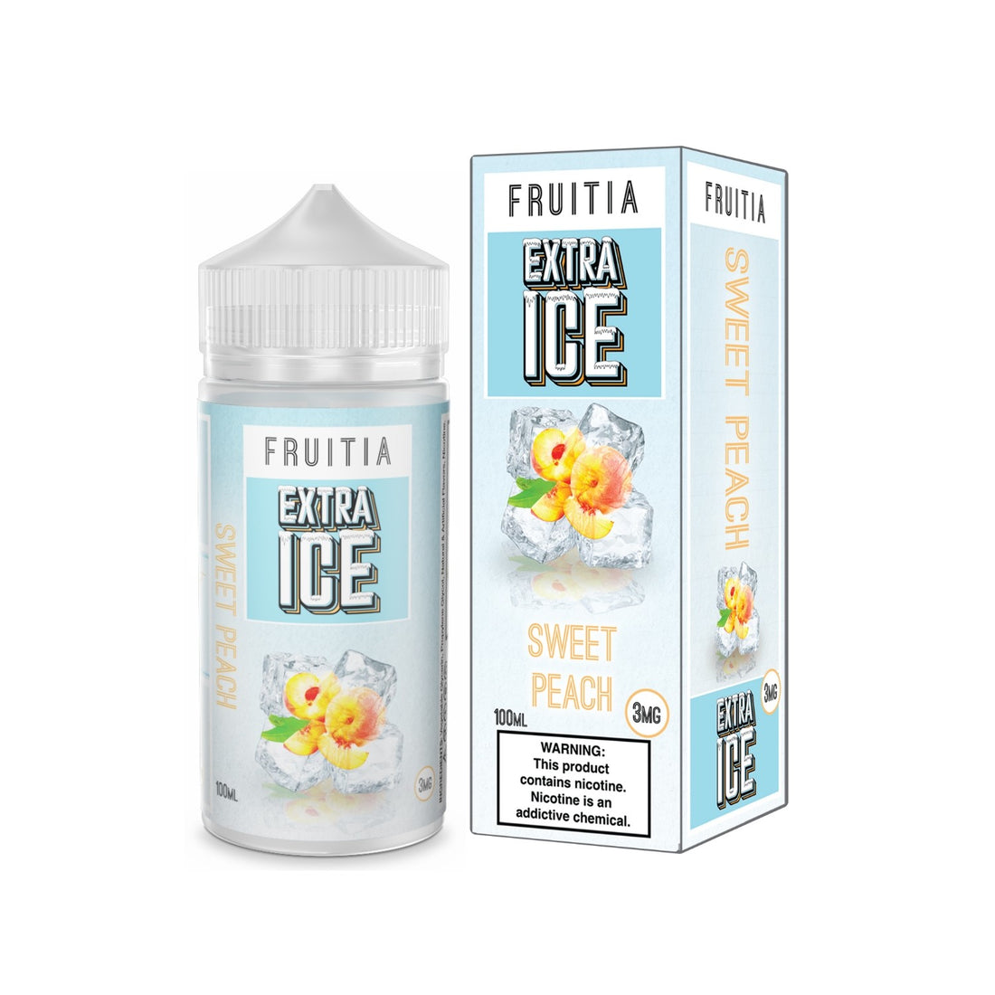 Sweet Peach Extra Ice (100mL) - E-Liquid - Fresh Farms E-Liquid