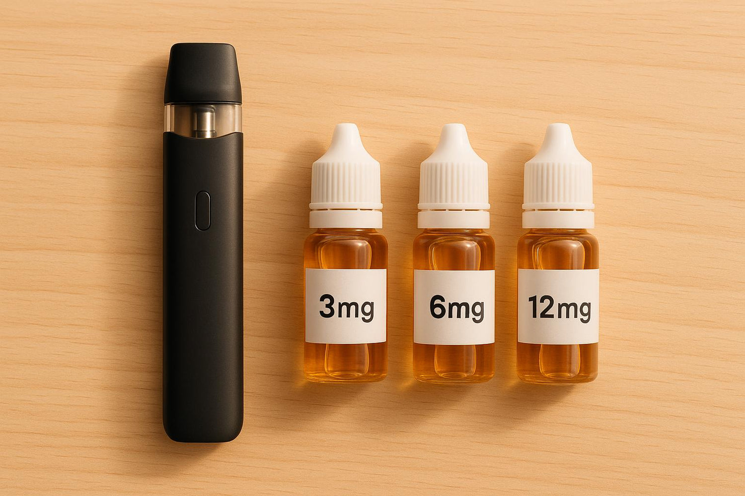 E-Liquid Nicotine Strength Calculator