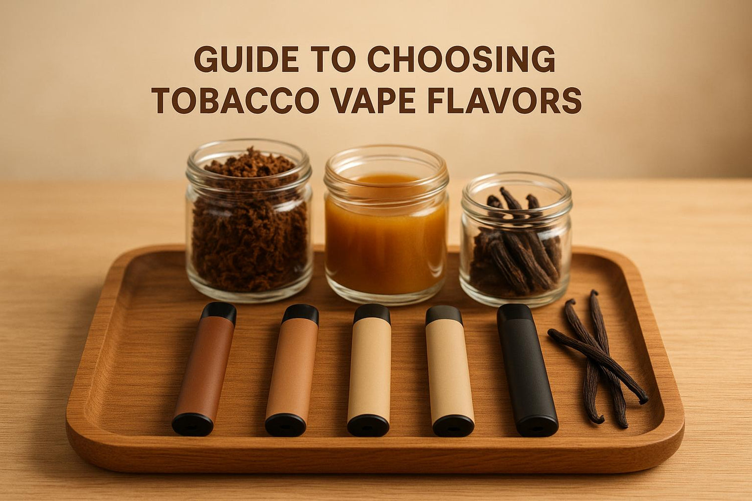 Guide to Choosing Tobacco Vape Flavors