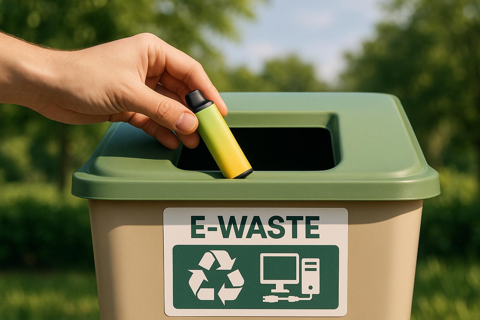 How to Dispose of Disposable Vapes Safely