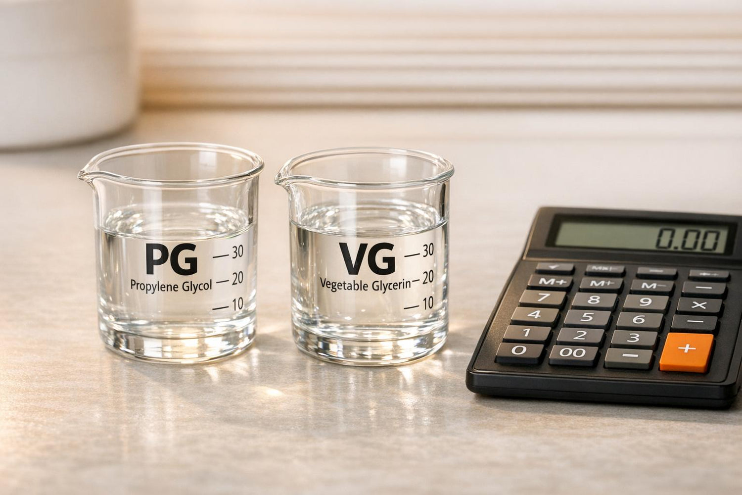 Vape Juice PG/VG Ratio Calculator
