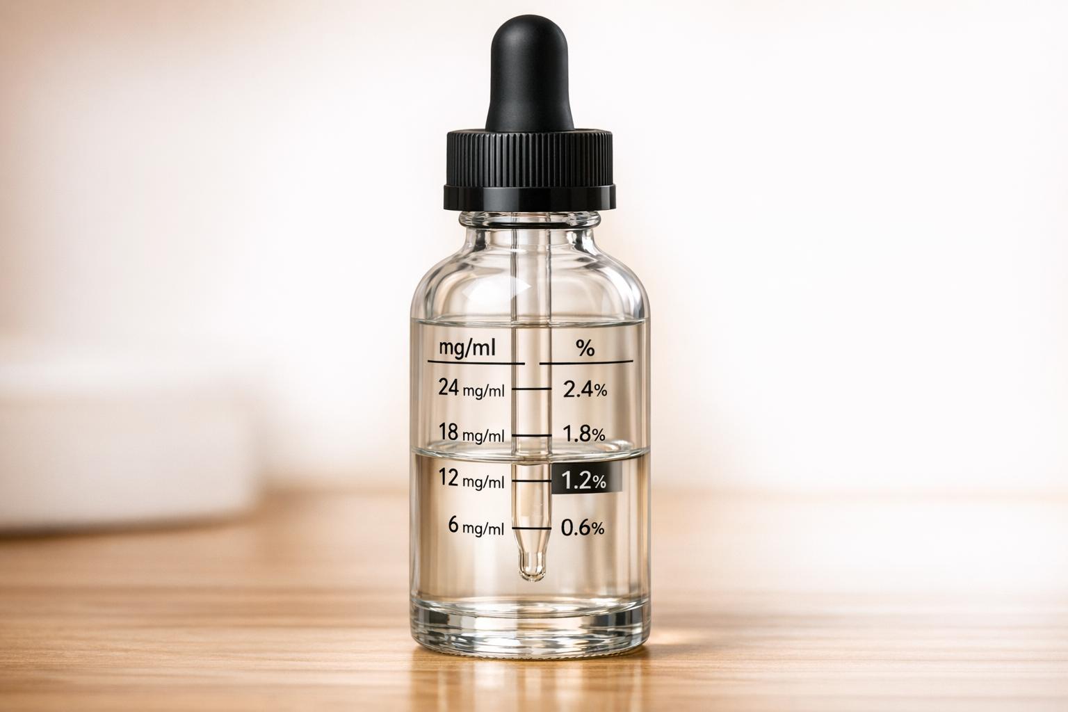 Nicotine Strength Converter
