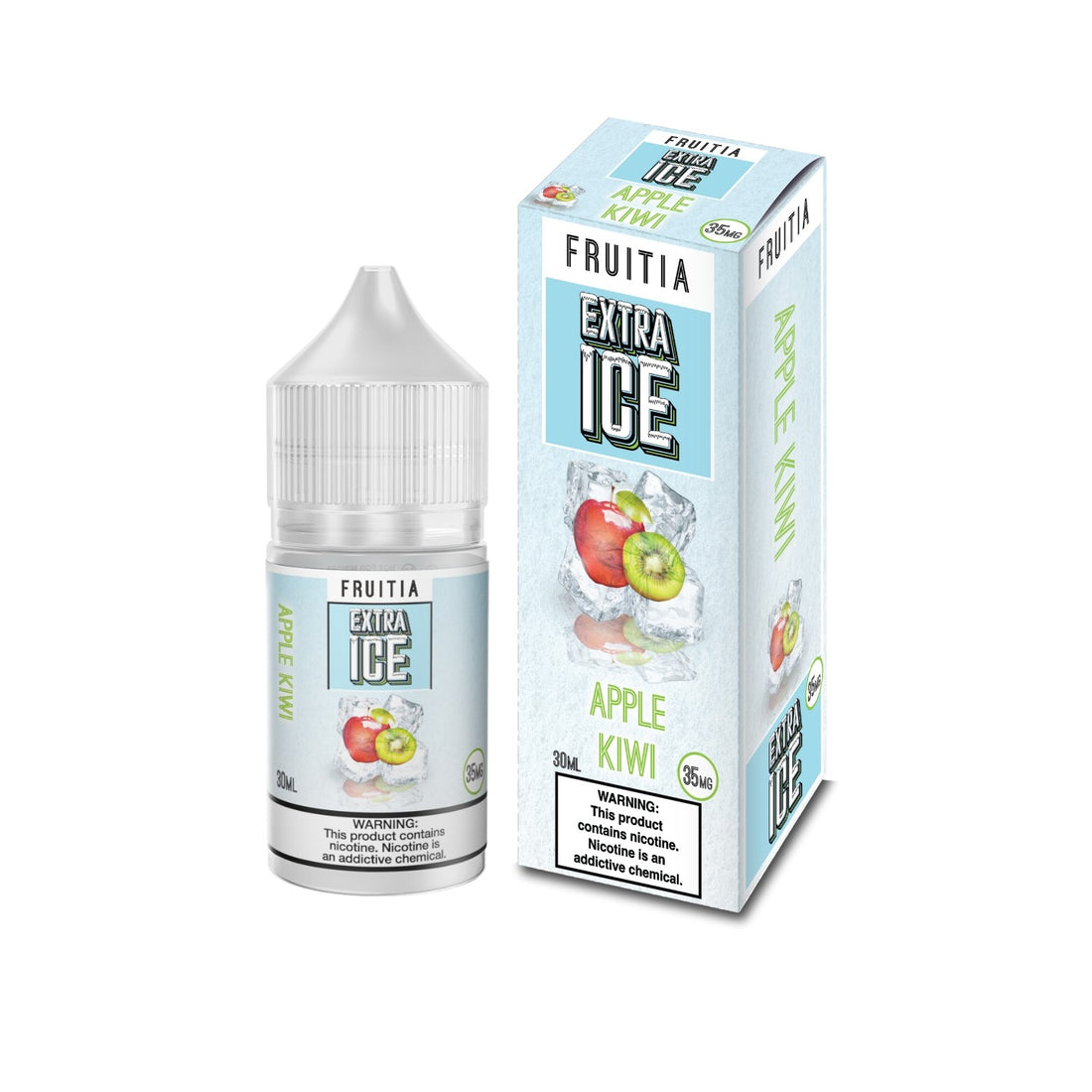 Apple Kiwi Extra Ice (30mL) -  Salt -  Fresh Farms E-Liquid