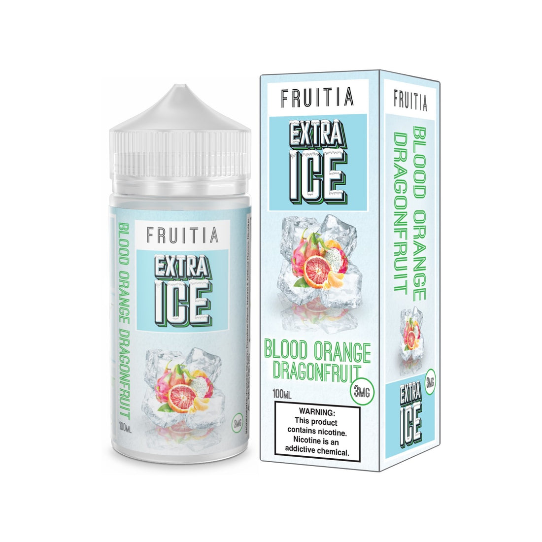 Blood Orange Dragonfruit Extra Ice (100mL) -  E-Liquid -  Fresh Farms E-Liquid