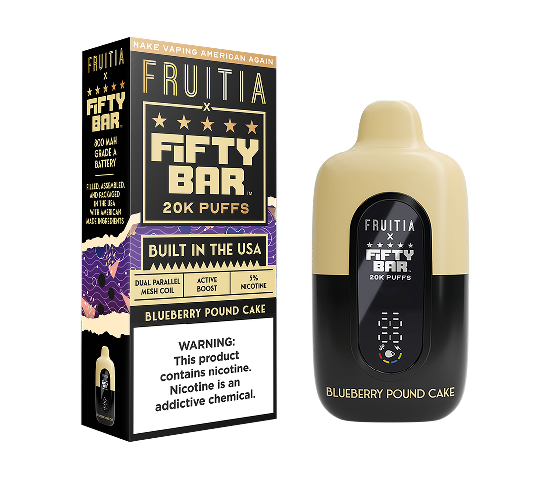 Blueberry Pound Cake - Disposable - Fresh Farms E-Liquid