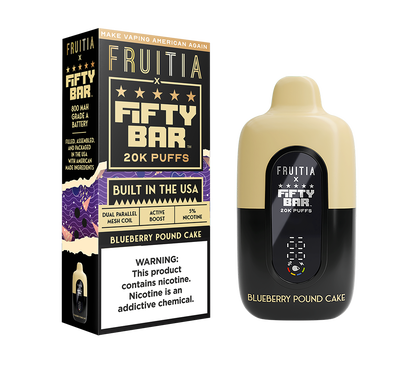 Blueberry Pound Cake -  Disposable -  Fresh Farms E-Liquid