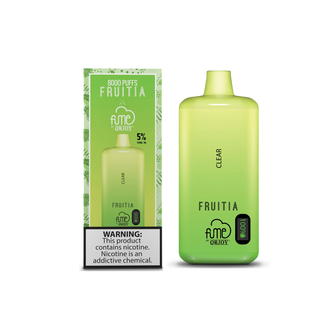 Clear -  Disposable -  Fresh Farms E-Liquid