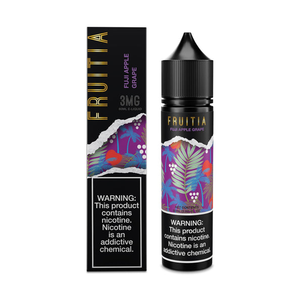 apple juice vape juice Fuji Apple Grape (60 mL) | FRUITIA