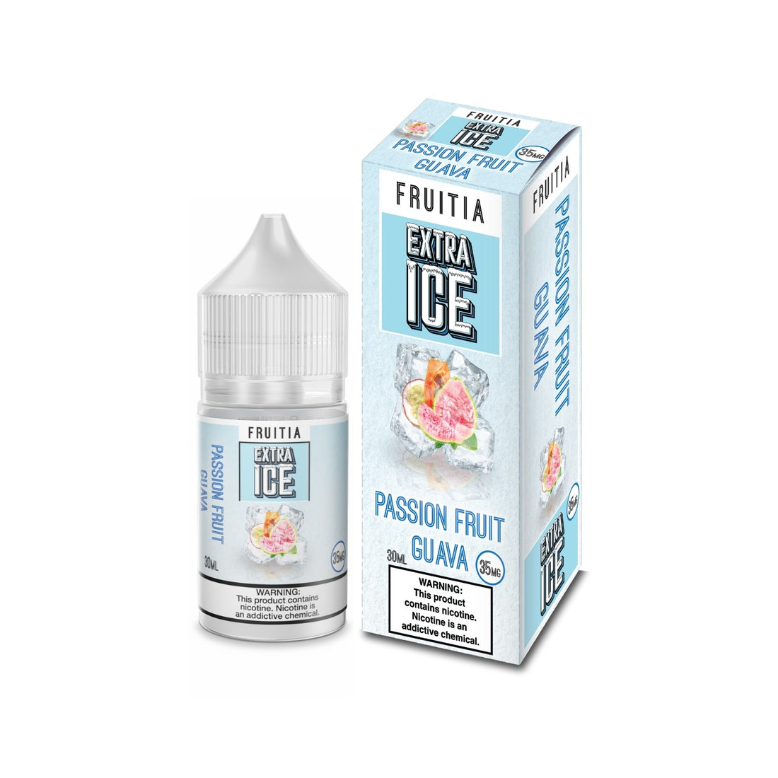 Passion Fruit Guava Extra Ice (30mL) -  Salt -  Fresh Farms E-Liquid