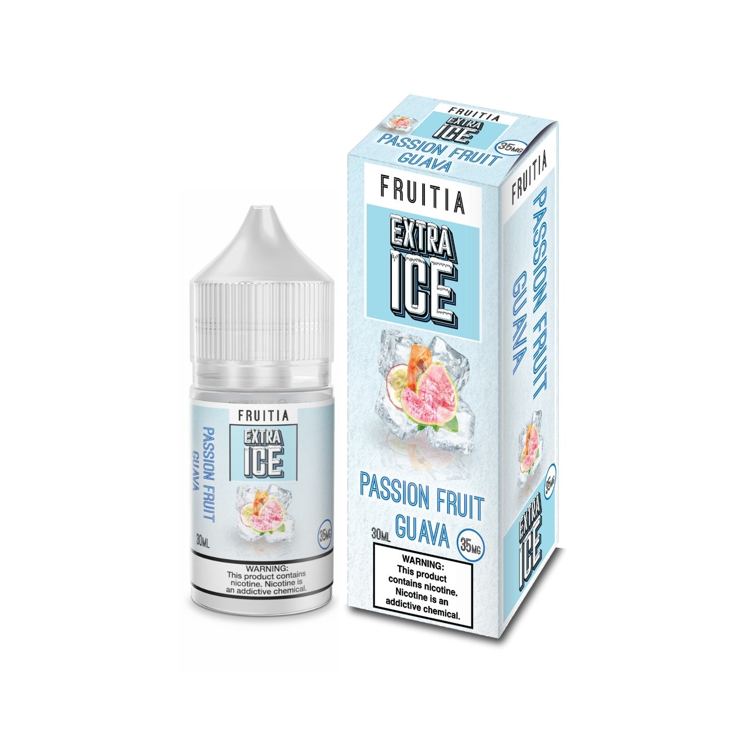 Passion Fruit Guava Extra Ice (30mL) -  Salt -  Fresh Farms E-Liquid