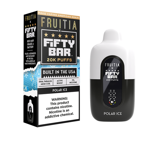 Polar Ice | FRUITIA x Fifty Bar | Fresh Farms E-Liquid Polar Ice | FRUITIA x Fifty Bar | Fresh Farms E-Liquid