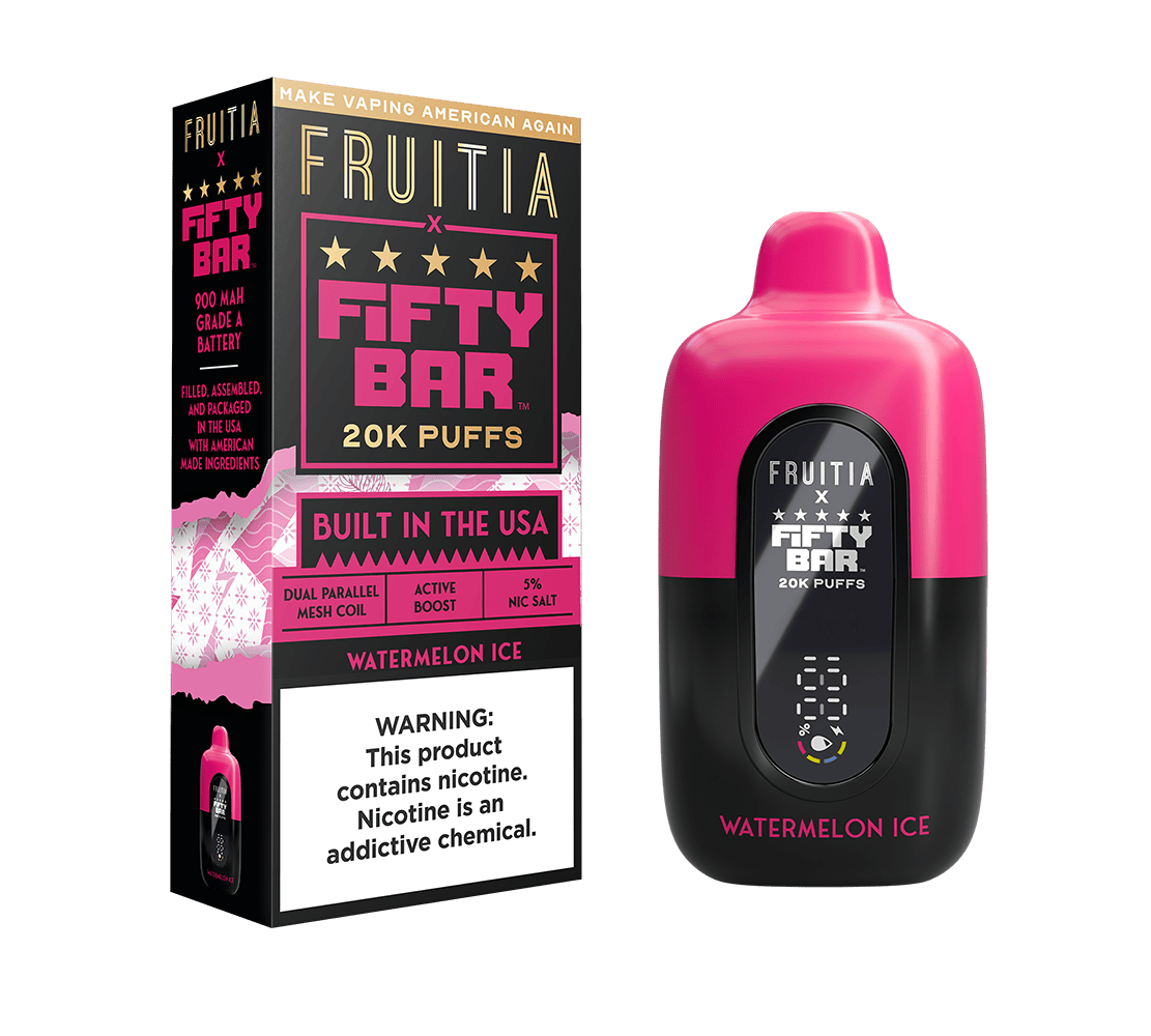 fifty bar vape wholesale FRUITIA x Color:Spearmint Blue Mint Geek Bar Uwell Vape Kits