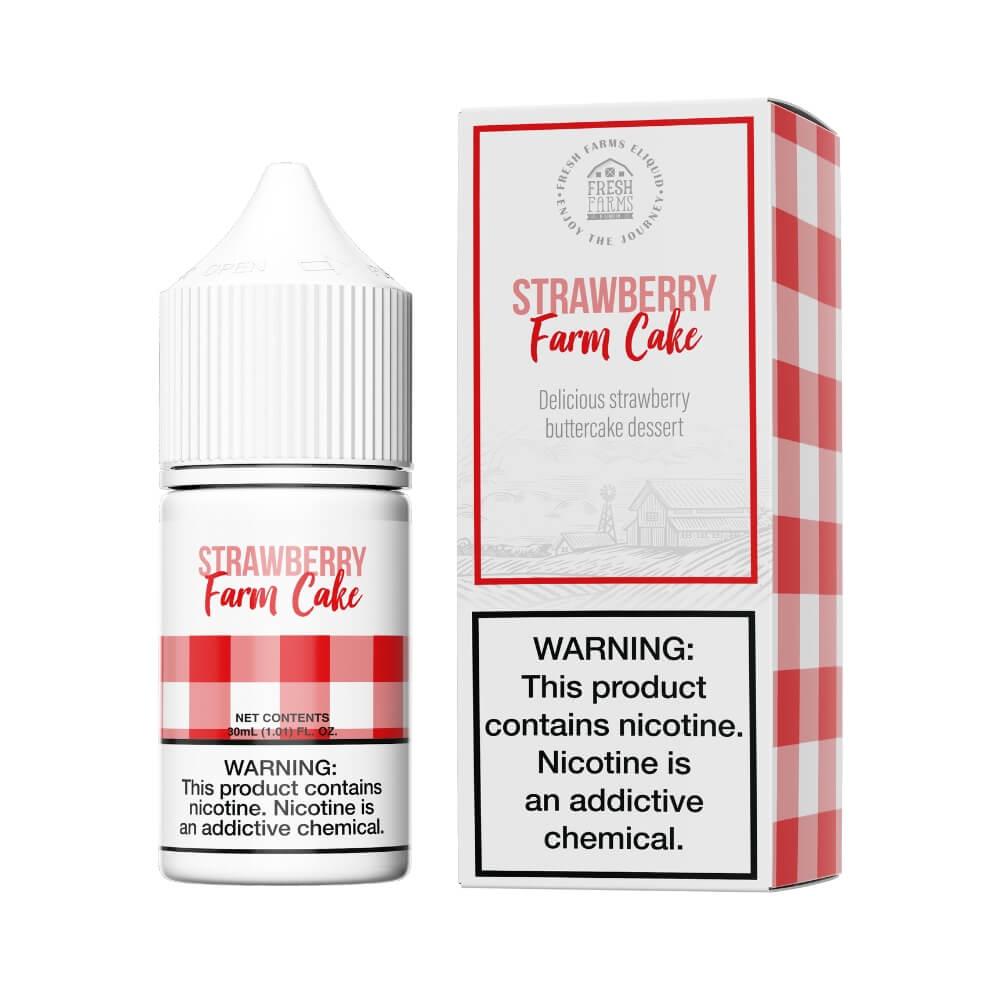 Strawberry Farm Cake (30mL) - Fresh Farms E-Liquid